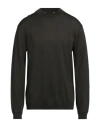 Roberto Collina Man Sweater Military Green Size 46 Merino Wool