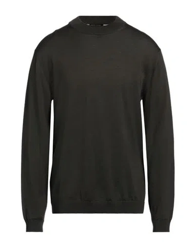 Roberto Collina Man Sweater Military Green Size 46 Merino Wool