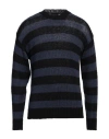 Roberto Collina Man Sweater Navy Blue Size 36 Merino Wool