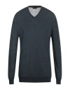 Roberto Collina Man Sweater Navy Blue Size 44 Linen, Ecovero Viscose, Recycled Viscose