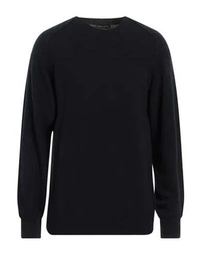 Roberto Collina Man Sweater Navy Size 36 Merino Wool, Cashmere