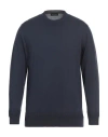 Roberto Collina Man Sweater Navy Size 38 Cotton In Blue