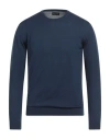 Roberto Collina Man Sweater Navy Size 44 Merino Wool