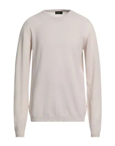 Roberto Collina Man Sweater Off White Size 42 Cashmere