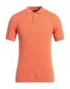 Roberto Collina Sweaters In Orange
