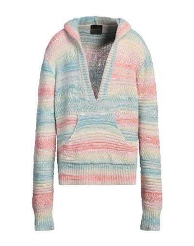 Roberto Collina Man Sweater Pink Size 38 Cotton In Multi