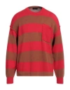 Roberto Collina Man Sweater Red Size 36 Cotton