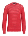 Roberto Collina Man Sweater Red Size 38 Cotton