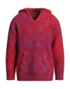 Roberto Collina Man Sweater Red Size 38 Merino Wool In Red