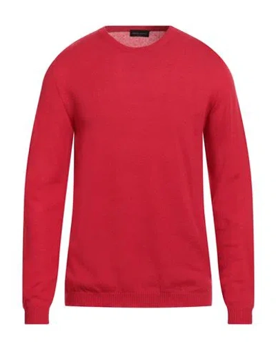 ROBERTO COLLINA ROBERTO COLLINA MAN SWEATER RED SIZE 44 CASHMERE