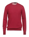 Roberto Collina Man Sweater Red Size 44 Merino Wool