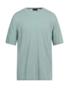 Roberto Collina Man Sweater Sage Green Size 42 Cotton