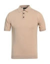 Roberto Collina Man Sweater Sand Size 38 Cotton In Beige