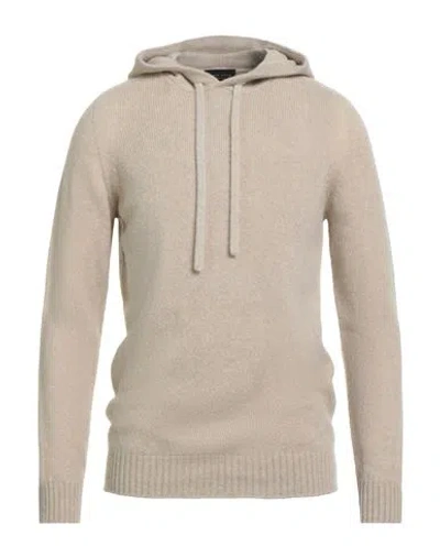 Roberto Collina Man Sweater Sand Size 42 Cashmere, Baby Alpaca Wool