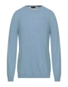 Roberto Collina Man Sweater Sky Blue Size 44 Cashmere