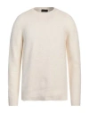 Roberto Collina Ribbed Knit Sweater In White