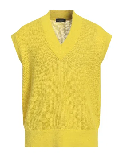 Roberto Collina Sweaters In Yellow