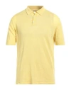 Roberto Collina Man Sweater Yellow Size 40 Linen