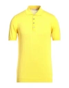 Roberto Collina Man Sweater Yellow Size 44 Cotton