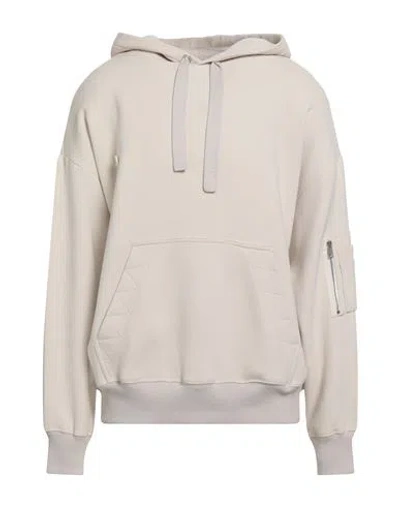 Roberto Collina Man Sweatshirt Ivory Size 38 Polyester, Viscose, Elastane