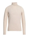 Roberto Collina Man Sweater Beige Size 38 Baby Alpaca Wool, Nylon