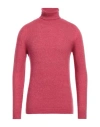 Roberto Collina Turtleneck  Sweater In Magenta