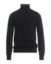 Roberto Collina Man Turtleneck Midnight Blue Size 40 Wool, Cashmere