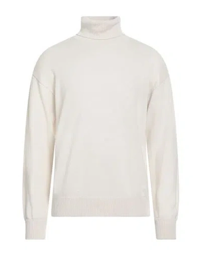 Roberto Collina Man Turtleneck Off White Size 38 Cashmere