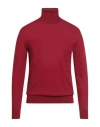 Roberto Collina Man Turtleneck Red Size 44 Wool In Red
