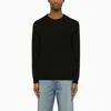 Roberto Collina Crew Neck Long Sleeve Sweater In Black