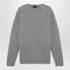 Roberto Collina Wool And Cashmere Crewneck Sweater In Grey