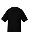Roberto Collina Short Sleeves Crew Neck T-shirt Clothing In Black