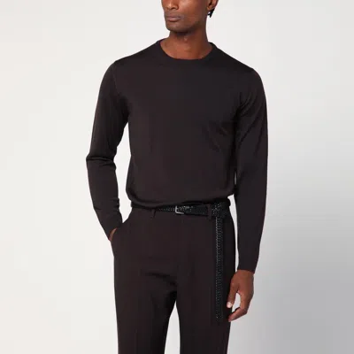 ROBERTO COLLINA ROBERTO COLLINA MEN'S CREW NECK WOOL SWEATER
