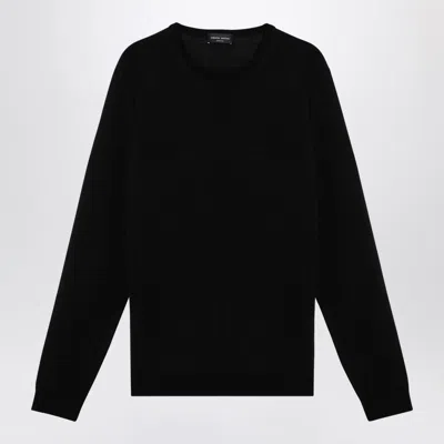 ROBERTO COLLINA ROBERTO COLLINA MEN'S MERINO WOOL CREW-NECK SWEATER