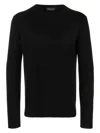Roberto Collina Men's Merino Wool Jumper Sweater In Black