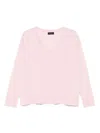 Roberto Collina Woman Sweater Pink Size L Merino Wool In Pink