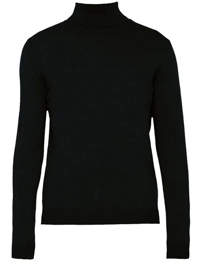 Roberto Collina Merino Wool Jumper In Black