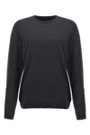 Roberto Collina Crewneck Knitted Sweater In Gray