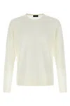 Roberto Collina Wool Crew Neck Sweater In Sand