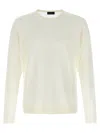 Roberto Collina Man Sweater Ivory Size 42 Merino Wool In White