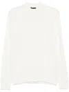 Roberto Collina Merino Wool Sweater In White