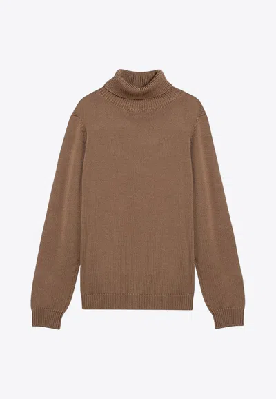 ROBERTO COLLINA MERINO WOOL TURTLENECK SWEATER