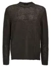 Roberto Collina Mesh Sweater Sweaters And Cardigans Brown In Brown