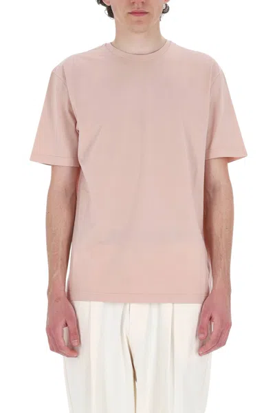 Roberto Collina Mini Modern Comfort T-shirt For Men In Pink
