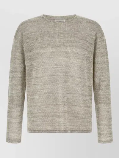 ROBERTO COLLINA MOULINÉ KNIT SWEATER ROUND NECK
