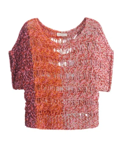 Roberto Collina Multicolor Cable-knit Top