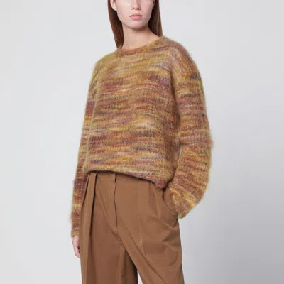 ROBERTO COLLINA ROBERTO COLLINA MULTICOLOUR PRINTED-YARN SWEATER