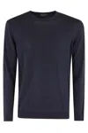 Roberto Collina Crewneck Sweater In Blue