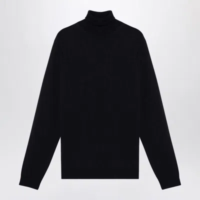 ROBERTO COLLINA ROBERTO COLLINA NAVY TURTLENECK SWEATER