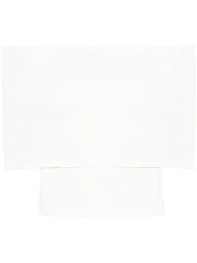 Roberto Collina Off-shoulder Top In White